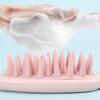 2 Peças Escova de Lavar Cabelo Portátil Massageador para Cuidados com o Couro Cabeludo Design à Prova d'Água para Limpeza Profunda e Estimulação Refrescante do Couro Cabeludo