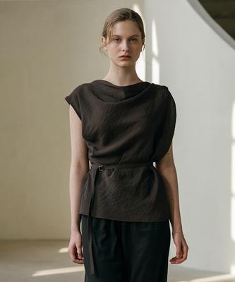 Akitaipeu Boen Blouse_Brown
