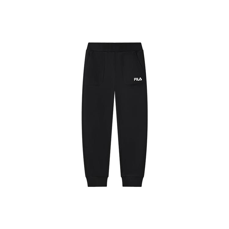 New FILA ORIGINALE Casual Pants Women's Jet Black F11W319605FBK