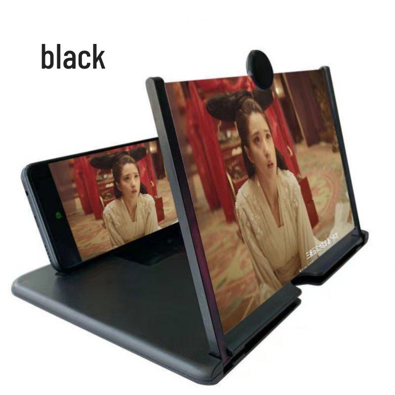 

Ultra Clear Mobile Phone Screen Magnifier: 4 Blue Light HD with Eye Protection, Vertical/Horizontal Projection, 6x Display Enhancement