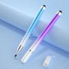 Caneta Stylus 2 em 1 Para Tablet Celular Lápis Touch Capacitivo Para Iphone Samsung Celular Android Universal Lápis de Tela para Desenho