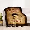 Elvis Presley Las Vegas Blanket Comfortable Perfect for Office Chair Seaside Chair Four Seasons Multipurpose Stylish Decor