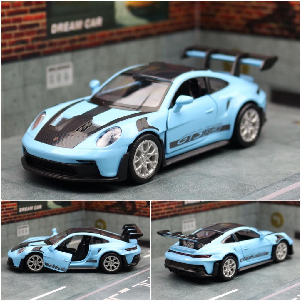 jbcp5 1:36 Porsche 911 GT3 RS Supercar Alloy Car Diecasts & Toy Vehicles Car Model Miniature Scale Model Car Toys For Children