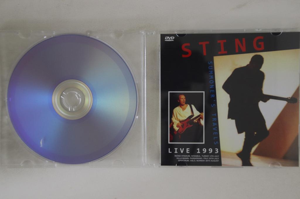 DVD STING - Summoner's Travels Live 1993 NONE NOT ON LABEL Unknown Rock Used