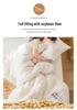 Thickened Soy Fiber and Cotton Quilt for Autumn/Winter - Warm, Washable Bedding for Single/Double Beds