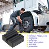 Car Jack Rubber Support Pad Lifter Buffer Shock Absorption Rubber Pad Crossbeam Rubber Support Anti-Slip Rail Repair Tool