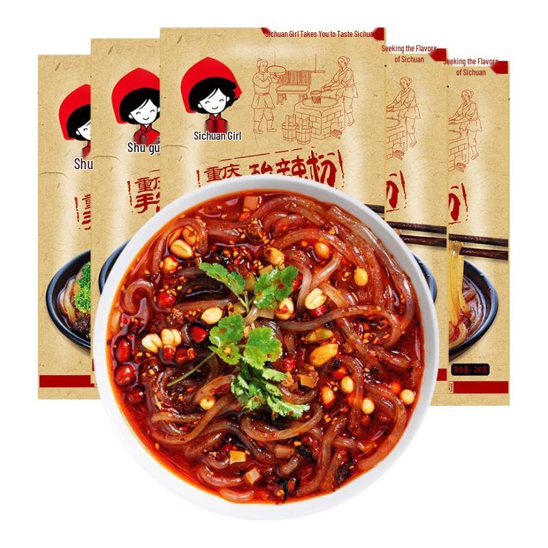 Shu Guniang Instant Heiß & Sauer Süßkartoffel-Nudeln