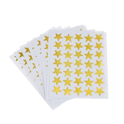 10 Stück Lehrer-Etiketten für Kinder und Studenten, Geschenk-Briefpapier, schöne Stern-Aufkleber