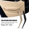 Left+Right Beige Car Interior Door Handles for BMW X1 E84 10-16 Inner Doors Panel Handle Bar Pull Trim Cover Front Rear