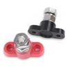 Universal 5/16 Inch Dual Terminal Block Bar Power Cable Terminal Blocks for Car Bus Boat Truck Trailer RV Carriage DC12V-24V