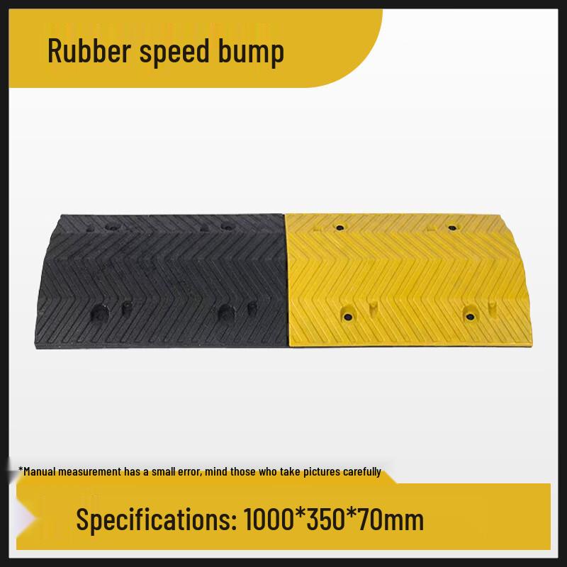 Brangdy Rubber Speed Bump One Size