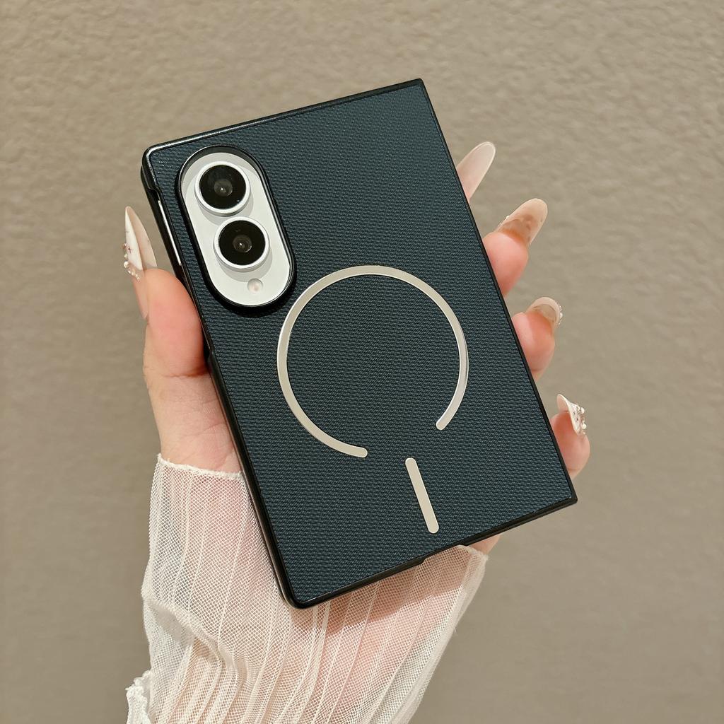 Applicable to ZFold1 magnetic mobile phone case Fold1ULTRA magnetic suction business left and right folding 1ultra anti-drop
