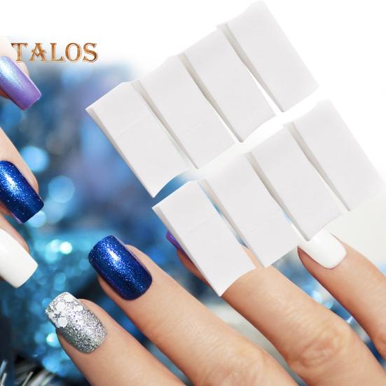 8Pcs Nails Soft Sponge Anti-deformed Multifunctional Easy To Clean Reusable Transfer Manicure Gradient Nail Art Sponge for Professional