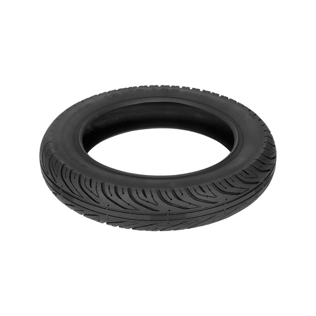 12x2.125 Off Road Tire 12 Inch Electric Scooters Vacuum Tire with 12x2.125 Thickened Angle Valve Inner Tire Replacement