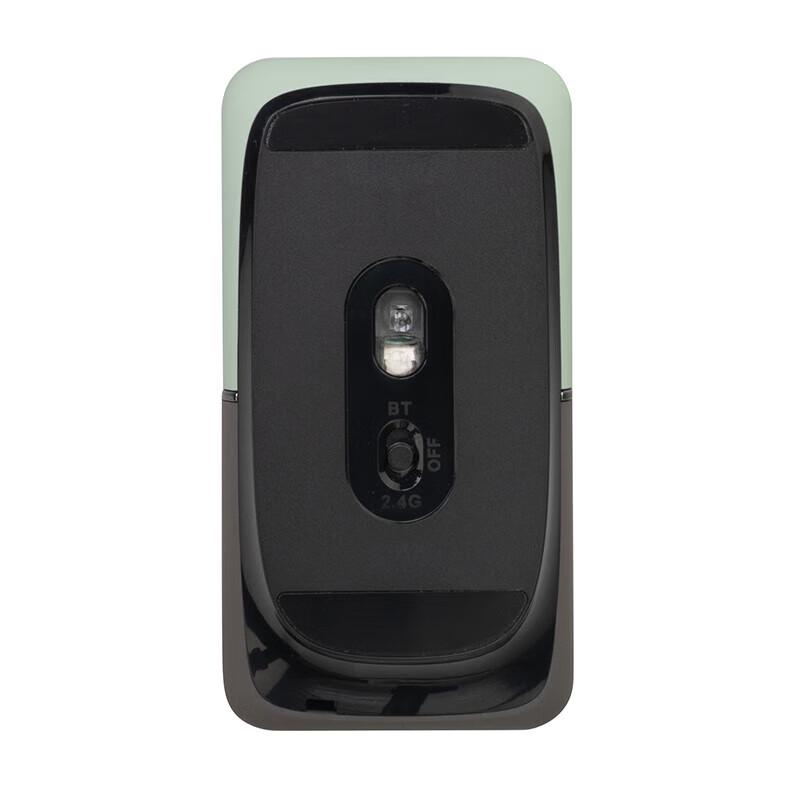 Sanwa Portable Dual-Mode Wireless Mouse with Integrated Charging Cable