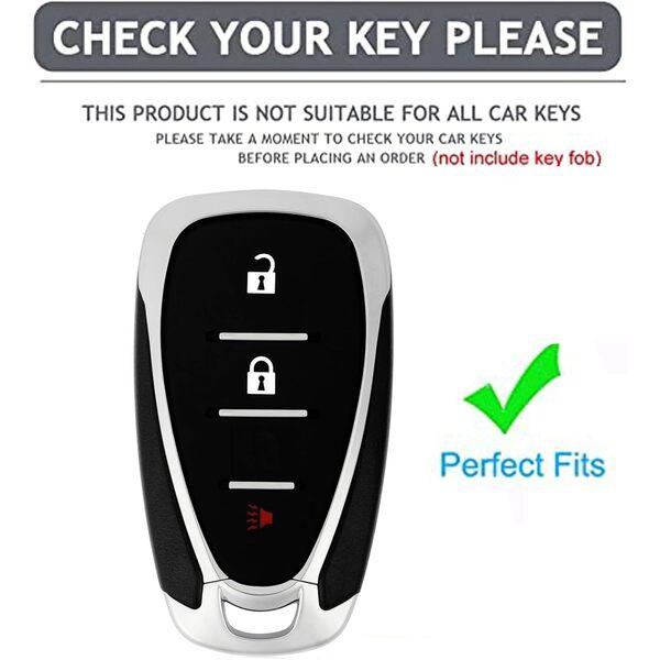 AIOEUOIA Key Fob Shell Keyless Entry System for Chevrolet Spark Traverse Equinox Trailblazer Tra