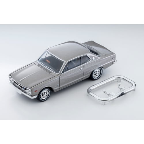 Tomytec Tomica Limited Vintage Neo 1/64 Scale LV-N357a Nissan Skyline Hardtop 2000GT Silver 1971 Model (Finished Model) 336495