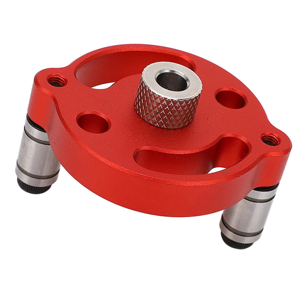 Round Hole Punch Locator Set Self Adaptive Centering Woodworking   Puncher with Drill Bushings