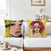 Fashion Print P-Pop Art  Pillow Case Office Cushions Suitable For Sofa Car Bedroom Decorative Cushion Cover