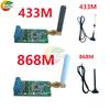RS485 Bus RF Serial Port UART Transceiver Module DTU for PTZ Camera PLC Modbus RTU 433M 868M Multifunctional Wireless Repeater