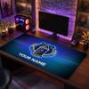 Everton FC Custom Large Mouse Pad, Personalized Name Text Print, Football Logo Non‑Slip Desk Mat Gaming Gift