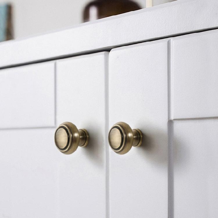 Oxidation Resistant Solid Brass Handles Comfortable Grip Drawer Pull Simple Installation for Cabinets Drawers Cupboards