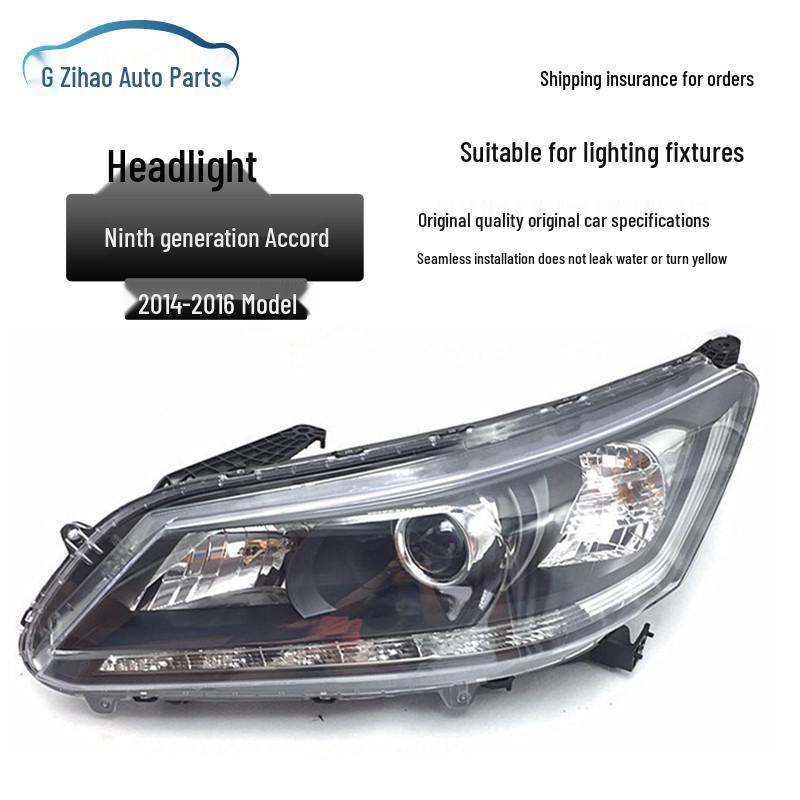 Headlight Assembly for 2014-2015 Ninth-Generation Accord