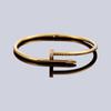 Horseshoe Nail Adjustable Non Fading Titanium Steel Couple Bracelet For Men Women
