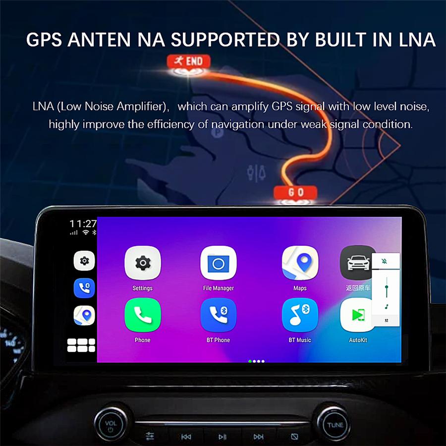 For Support Carplay Ai Box Wireless Android Auto GPS 4G LTE Multimedia Adapter