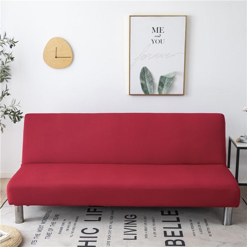 Stretch Sofa Cover Folding Big Elasticity Couch Cover for Sofa Without Armrest Folding Cover For Sofa Bed Copridivano