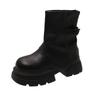 Women Ankle Boots Platform Chunky Shoes 2025 Trend New Winter Chelsea Snow Boots Casual Party Brand Woman Botas Mujer