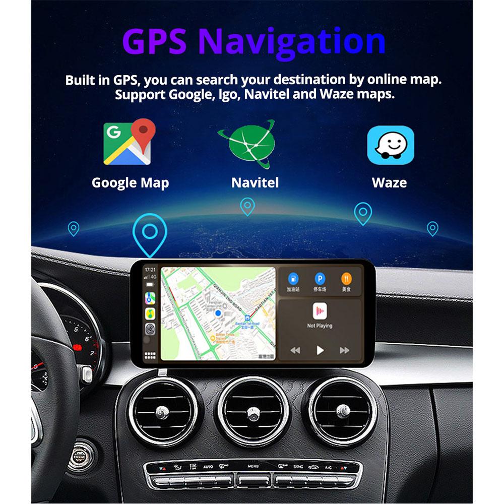 10.25'' 6+128G Android13 Car Multimedia Player For Mercedes A Class W176 LHD 2013-2018 NTG 4.5 5.0 Carplay GPS Navi BT