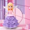 Kids Electric Toy Cartoon Pretty Angel Princess Toy With Light Music Gimbal Walking Toys Kids Light-emitting Toys Birthday Gifts