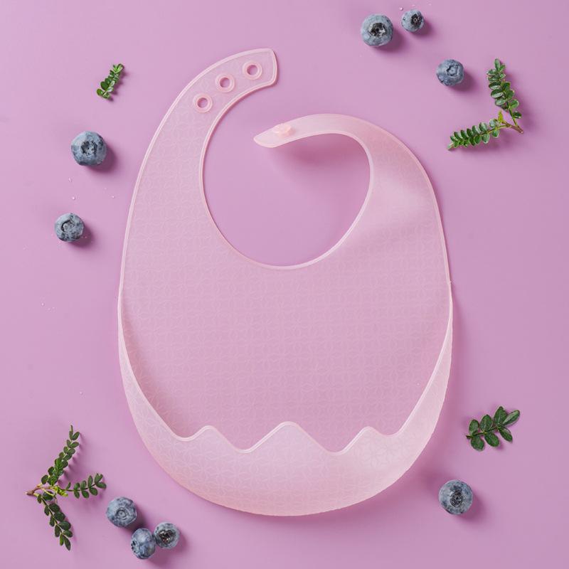 

Силиконовый нагрудник водонепроницаемый слюнявчик детские нагрудники для младенцев детские аксессуары для кормления мягкие фартуки детский регулируемый шарф для предотвращения срыгивания розовый