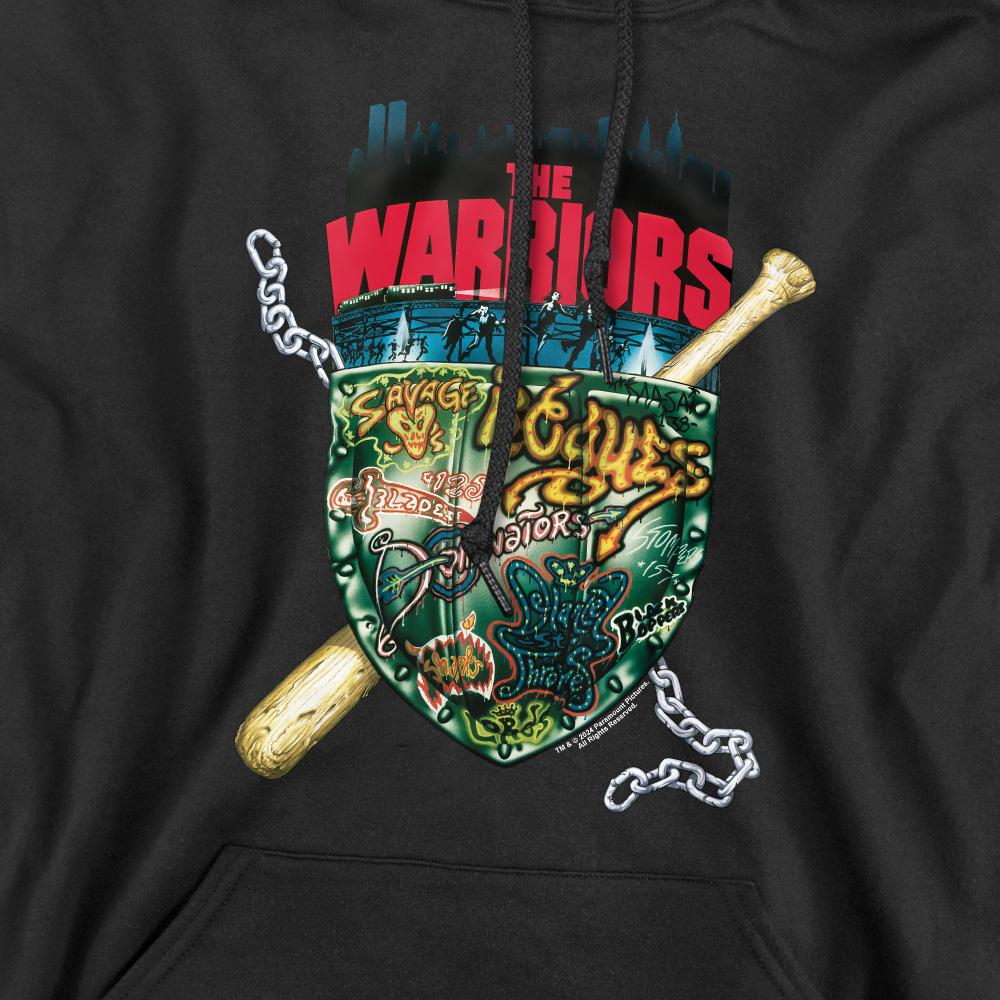 The Warriors Mens Shield Hoodie