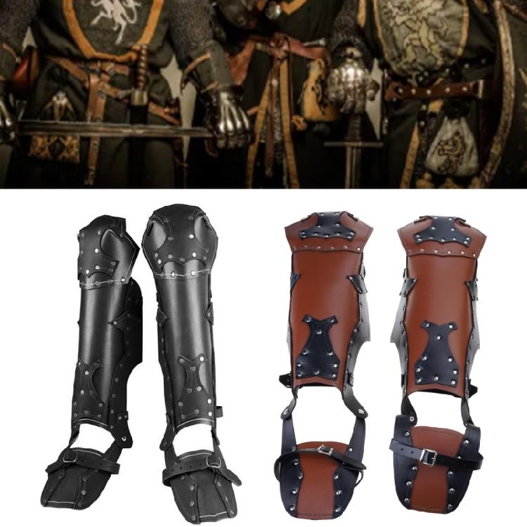 Coprigambe Steampunk Punk Medievali Copristivali da Pirata Costumi Rinascimentali