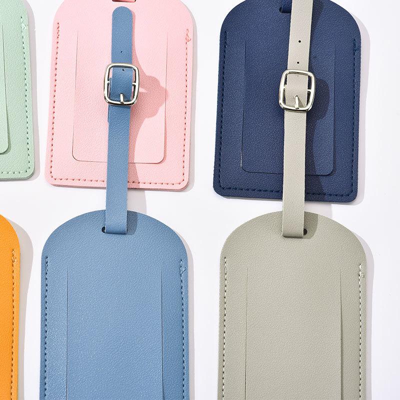 Travel Pu Passport Cover Luggage Tags Wedding Party Bussiness Gift Ticket Holder Passport Holder Case Travel Accessories Set