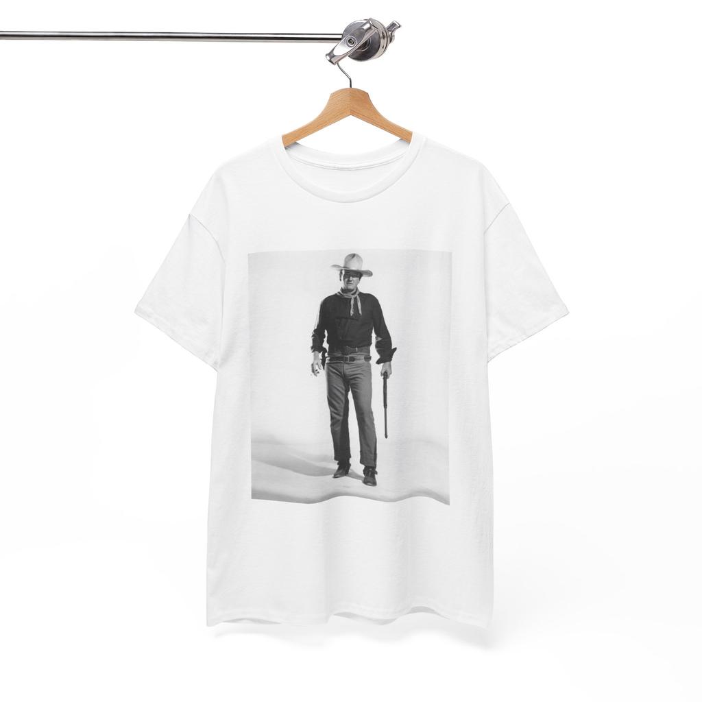 The Man Who Shot Liberty Valance Tshirt Vintage Poster Unisex Heavy Cotton Tee