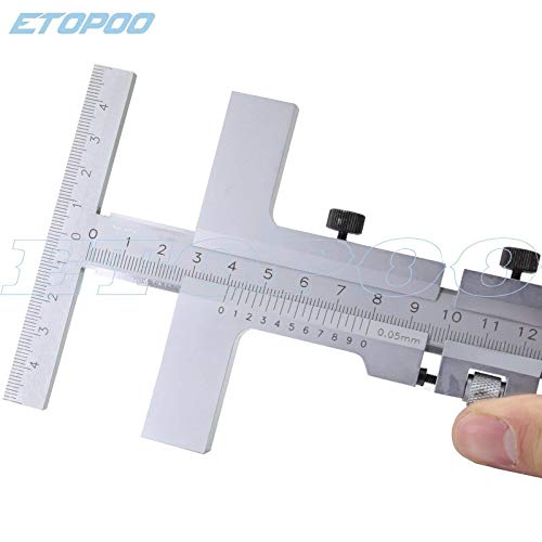 ZT-TTHG 0-160mm T-Type Caliper with Fine Adjustment/T-Type Marking Gauge (Color: No Fine Adjustment)