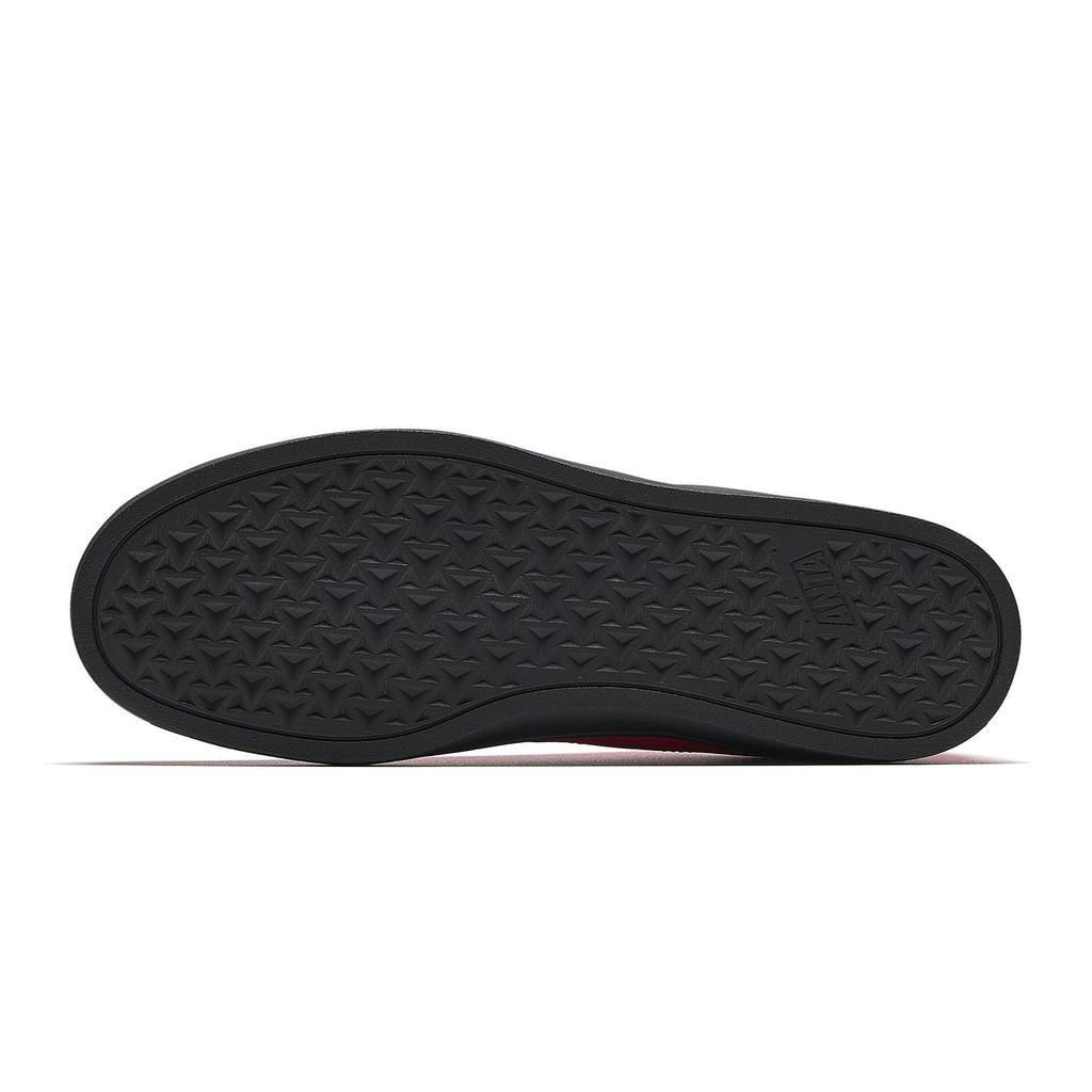 Anta Vitality Classic Retro Campus Life Fashion Versatile Thin Sole Simple Low Top Skate Shoes Men Sneaker Elegant-Red Ivory-White 912618099-7