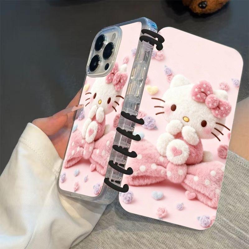 Cute doll kt cat apple 11 mobile phone case iPhone11 book 11promax notebook 11 anti-drop 11 soft