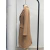 Women's Vintage Casual Lattice Print Autumn Winter Long Sleeve POLO Neck Jackets & Coats