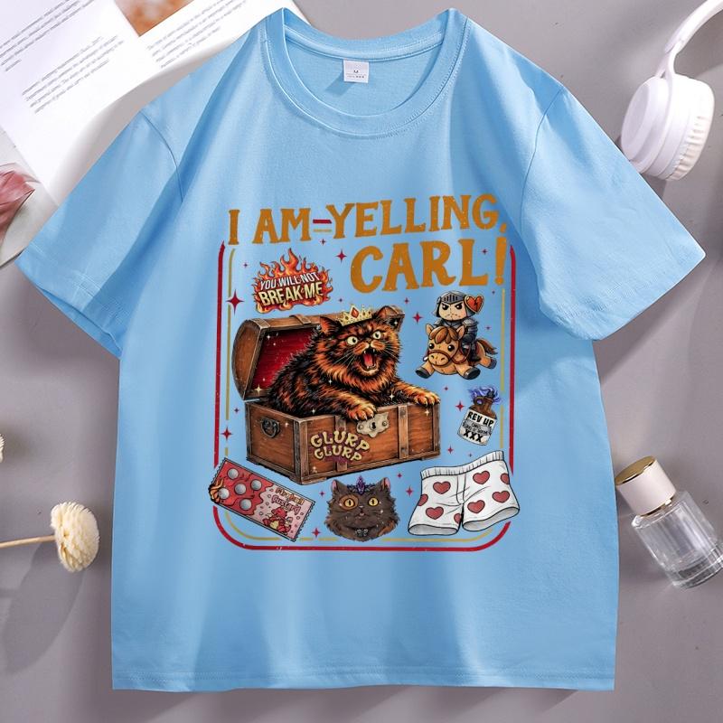 Vintage Fantasy Book Reader Geeky Cat Lover Tshirt Unisex Women Bookish Merch Top Short Sleeve Breathable Cotton Tops