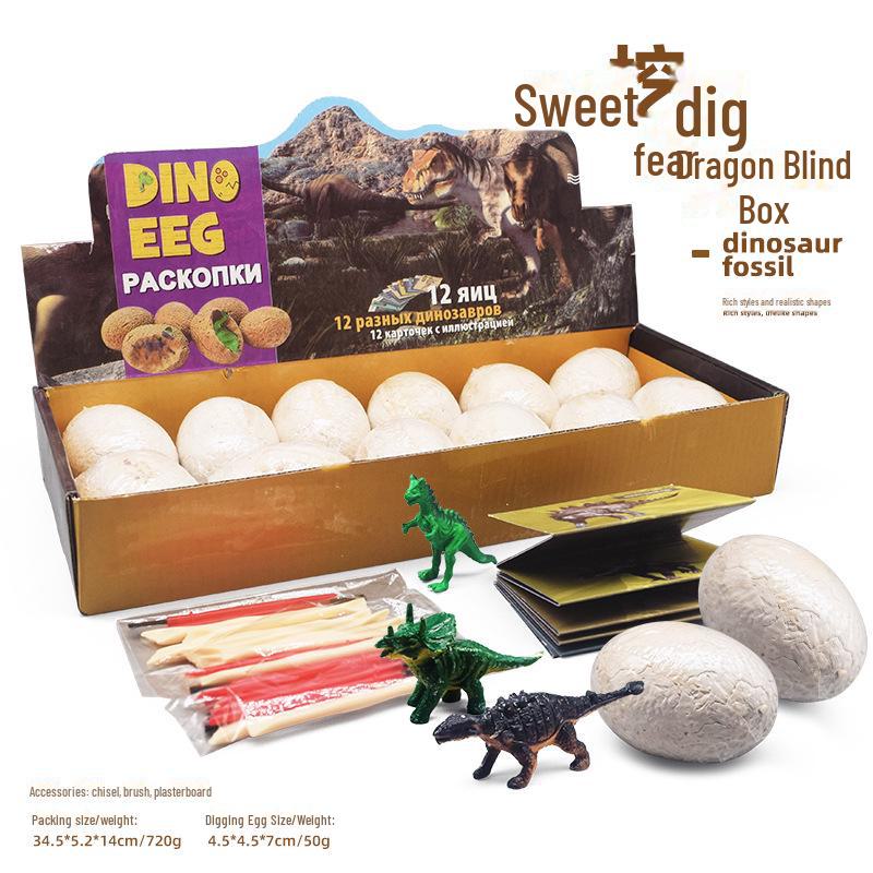 Dinosaur Egg Excavation DIY Toys for Children