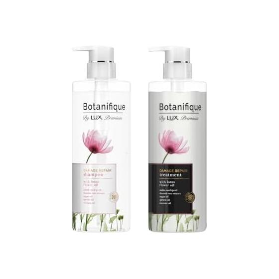 LUX Botanifique Shampoo Conditioner (Treatment) Pump Set 510g each Premium Damage Repair Non-Silicone Paraben Free Synthetic Colorant Free