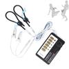 Sm Electric Shock Nipple Clamps Offbeat Climax Male Female Accessories: Breast Clip Conductive Labia,Electro Sex,Bdsm Sex