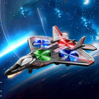 Remote Control Plane Fighter Adjustable Speed Portable Hobby Glider 360° Flip RC Airplane with