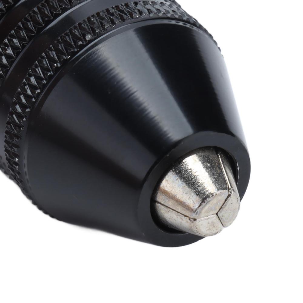 1/4 Inch Hex Shank Chuck Black Drill Bit Chuck Tool Keyless Drill Chuck  Grinding Machine