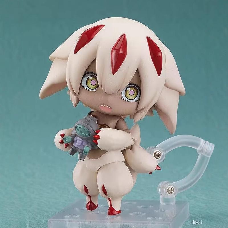 Made in Abyss Anime Figure #1959 - Faputa Action Model, Swappable Faces Movable Joints Collectible Action Figure