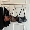 Luxury Feminine Shoulder Hobo Bags Versatile Crossbody High Quality PU Commuting Simple Fashionable New Style